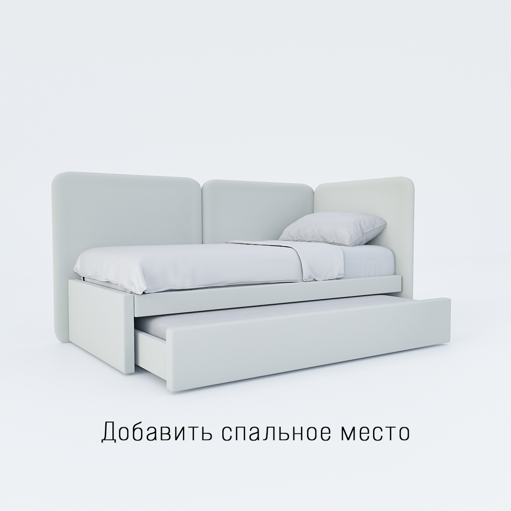 Кровать для ребёнка с мягким изголовьем Атланта 180 см * 80 см 4 Кровать для ребёнка с мягким изголовьем Атланта 180 см * 80 см — изображение 4